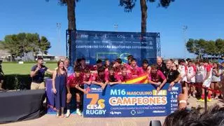 Doce selecciones disputan en Cullera el Campeonato de España de Rugby 7s en categoría M16