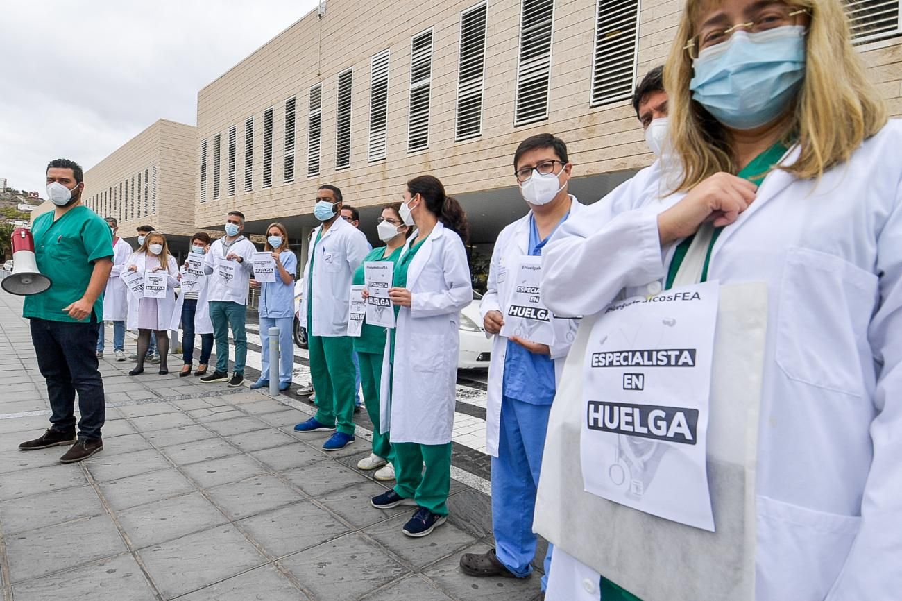 Primera jornada de la huelga de médicos