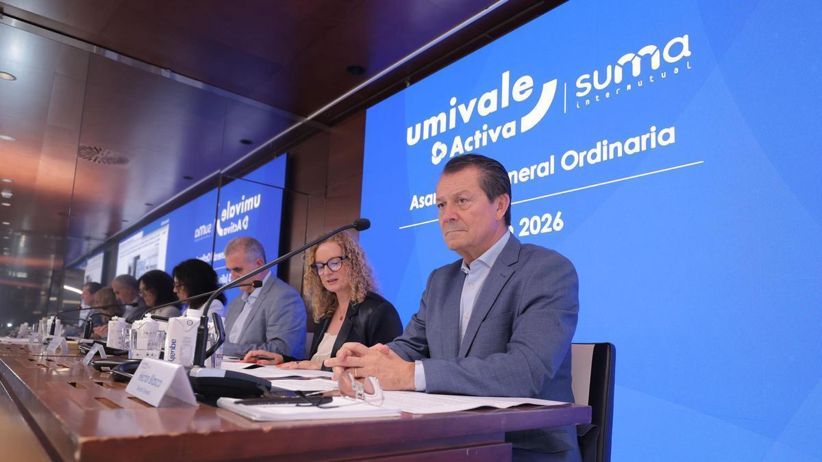 Un momento de la celebración de la asamblea de Umivale Activa.