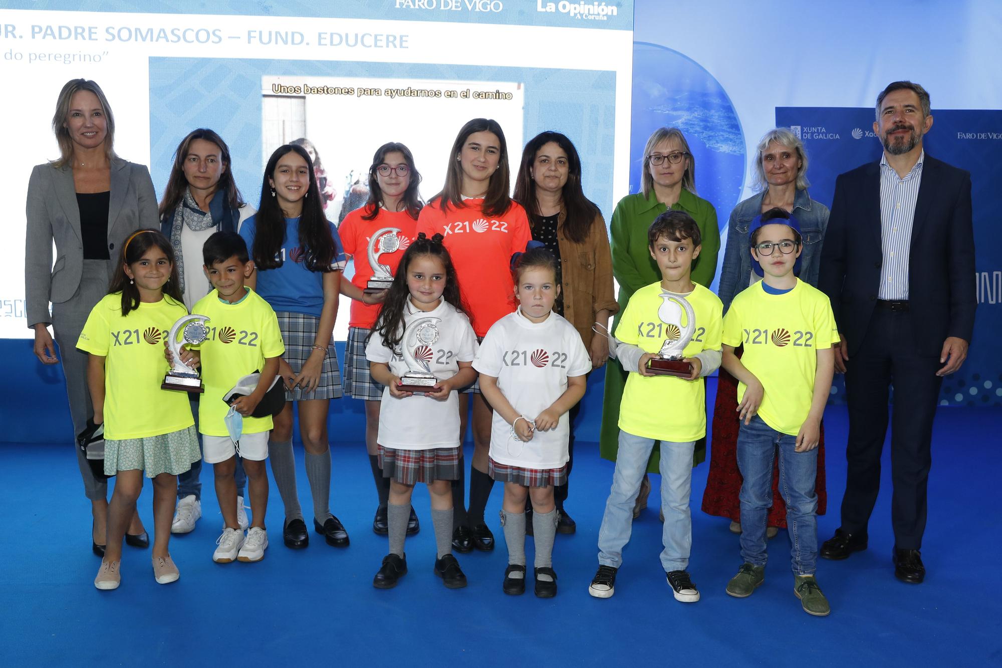 A primeira promoción de graduados en O Camiño