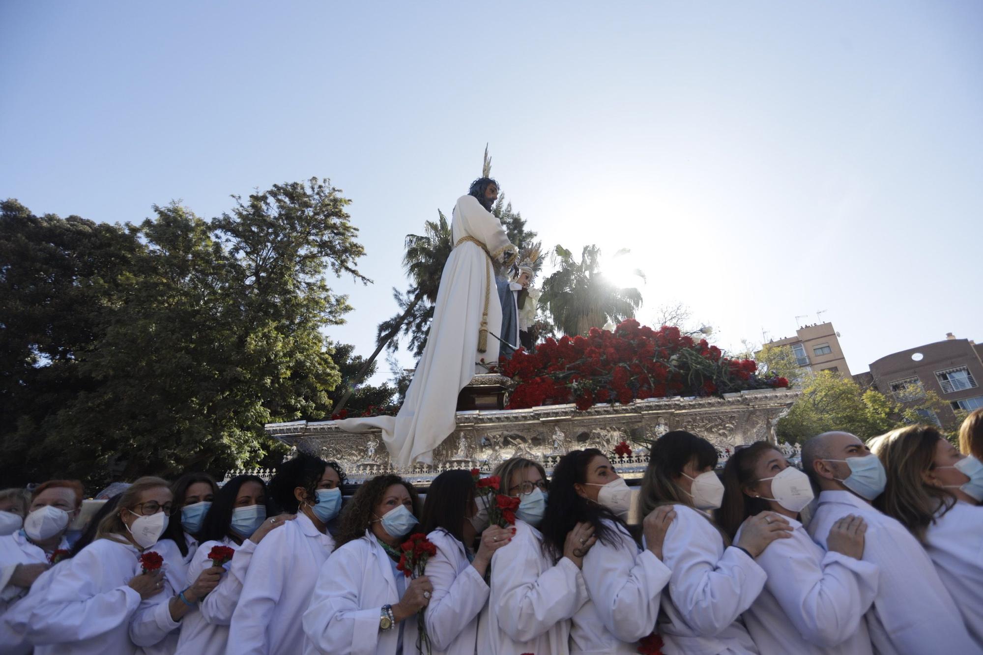 Misa del Alba y traslado de El Cautivo en la Trinidad | Sábado de Pasión de la Semana Santa de 2022