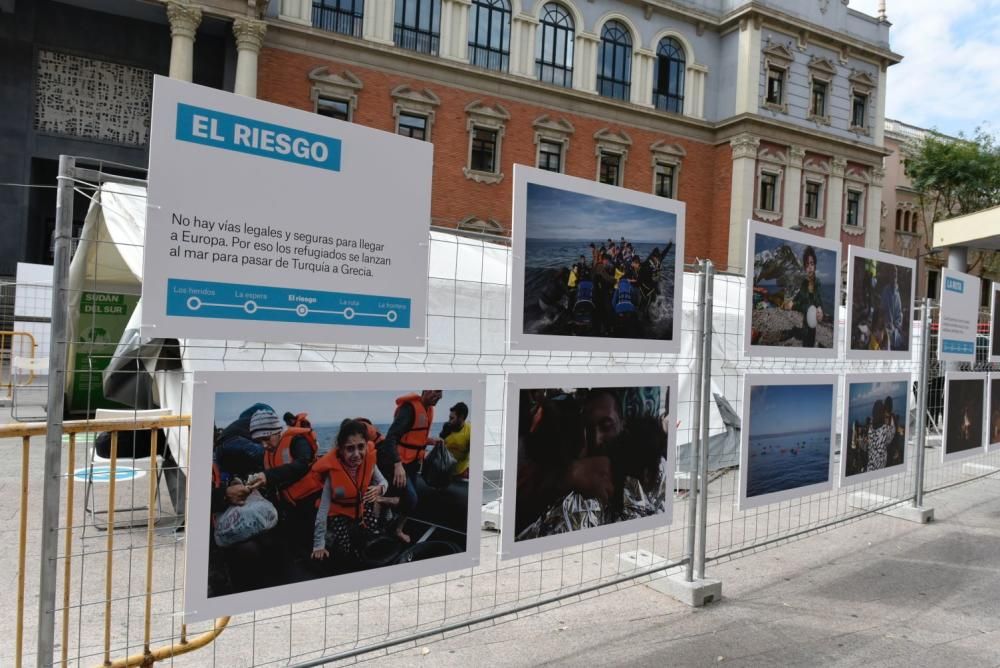 Exposición de Médicos Sin Fronteras