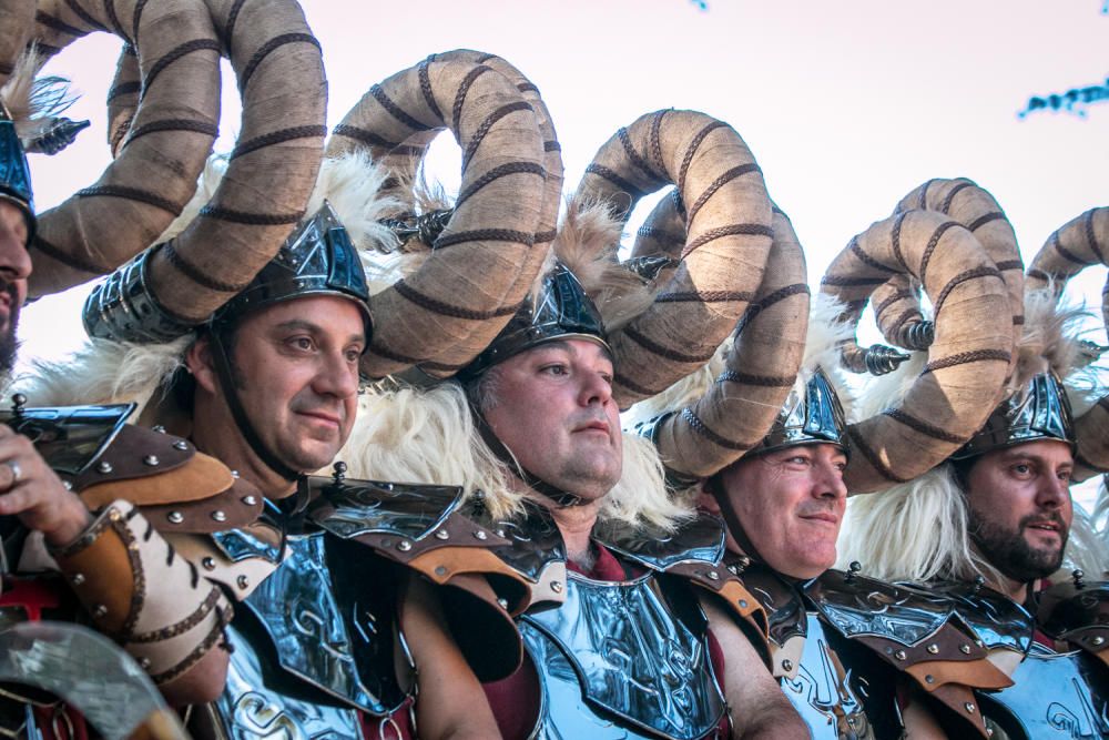 Fontilles vive los Moros y Cristianos de Alcoy