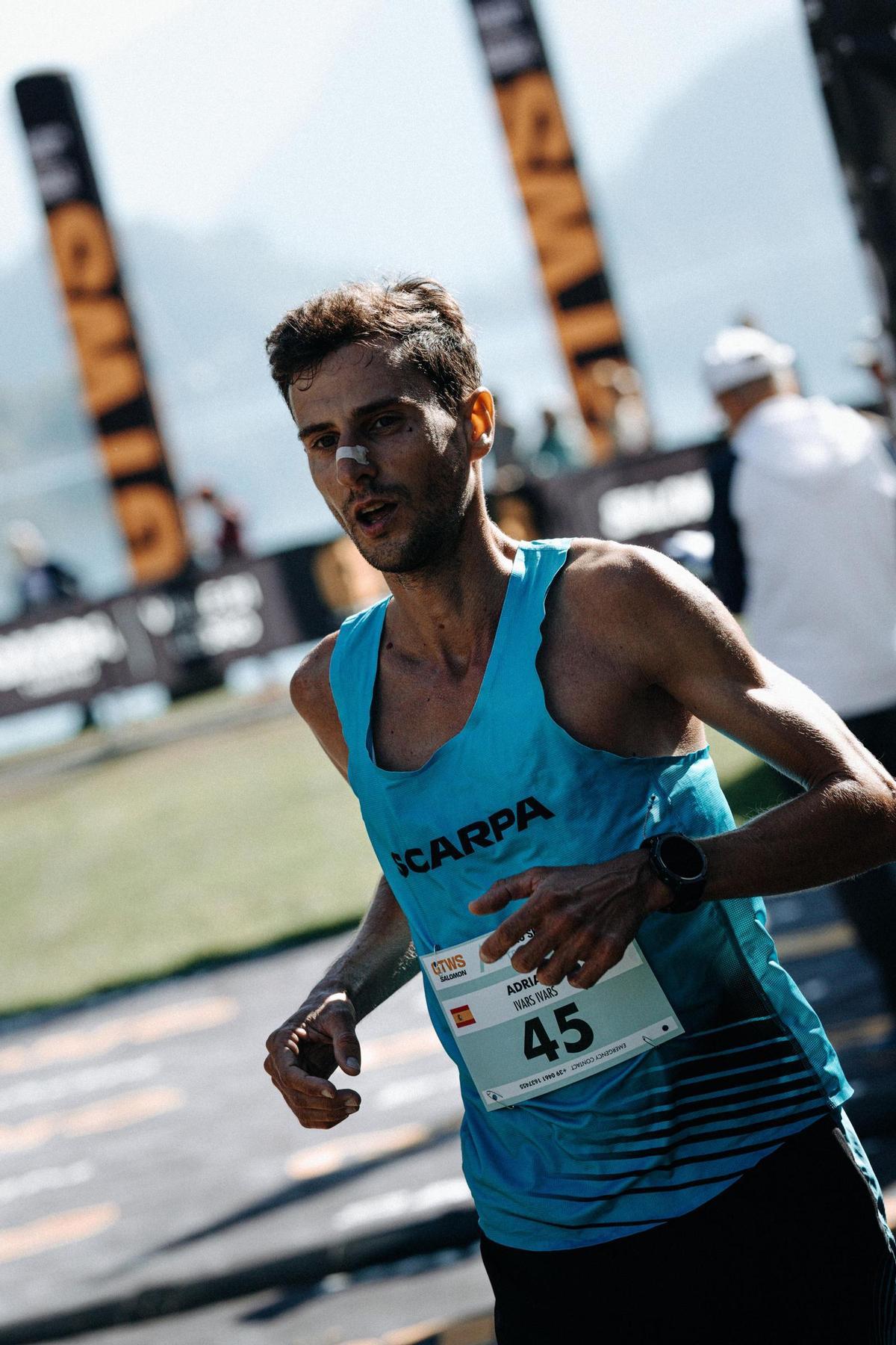 Adrián Ivars, tras la prueba