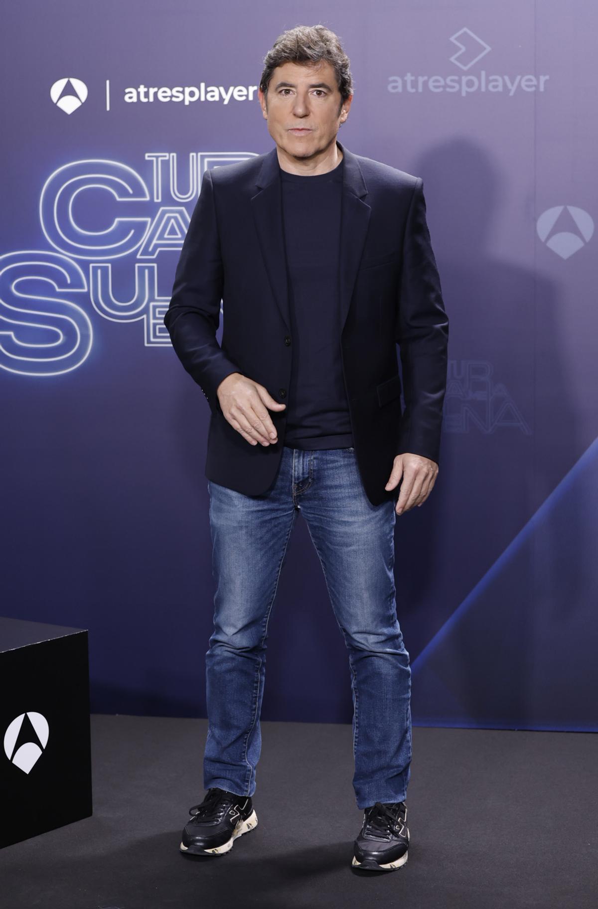 Manel Fuentes en la presentación de la última edición de 'Tu cara me suena'.