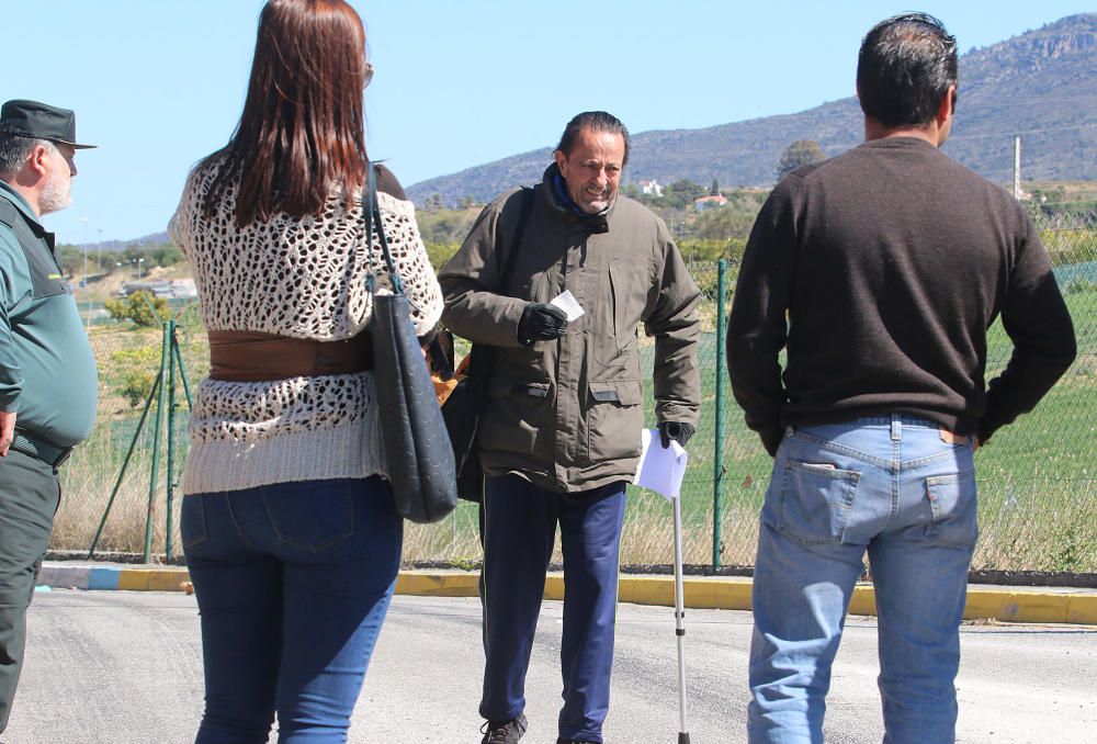 Salida de la cárcel de Julián Muñoz en su primer permiso penitenciario