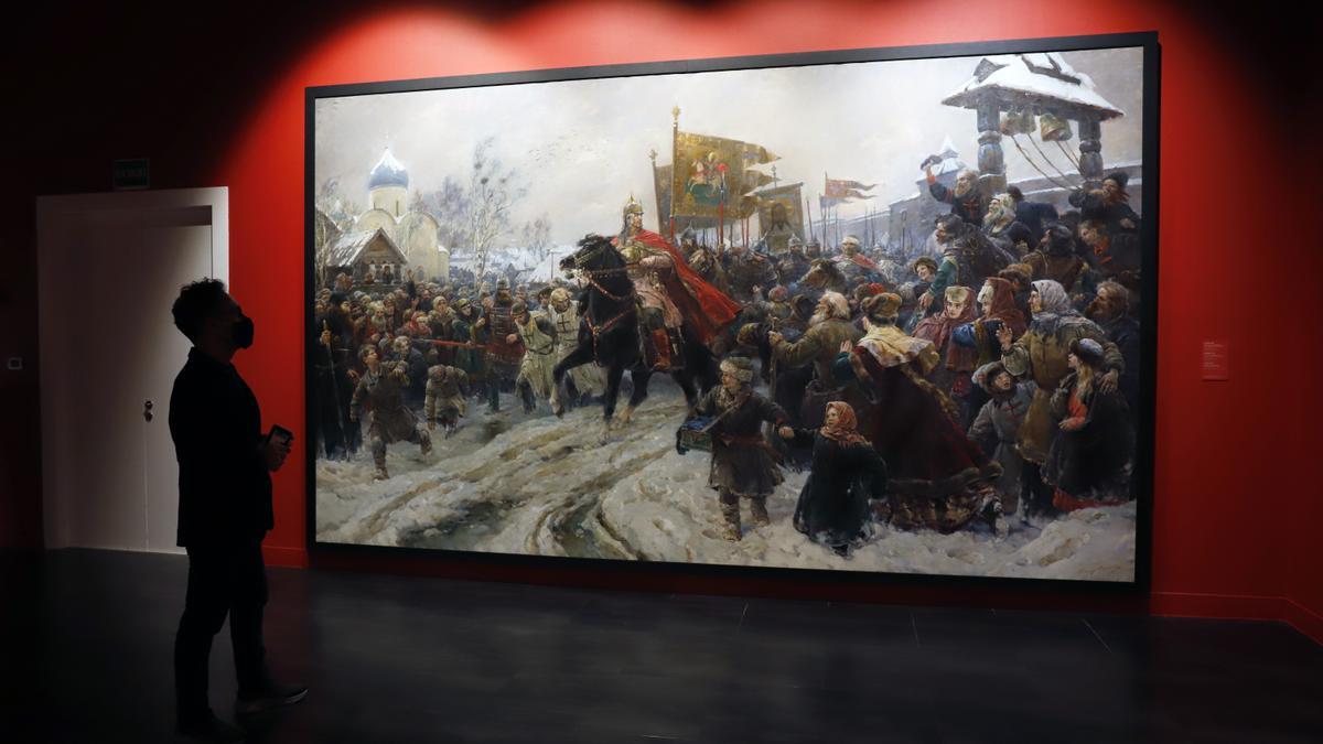 'Guerra y paz en el arte ruso', la nueva exposición anual del Museo Ruso