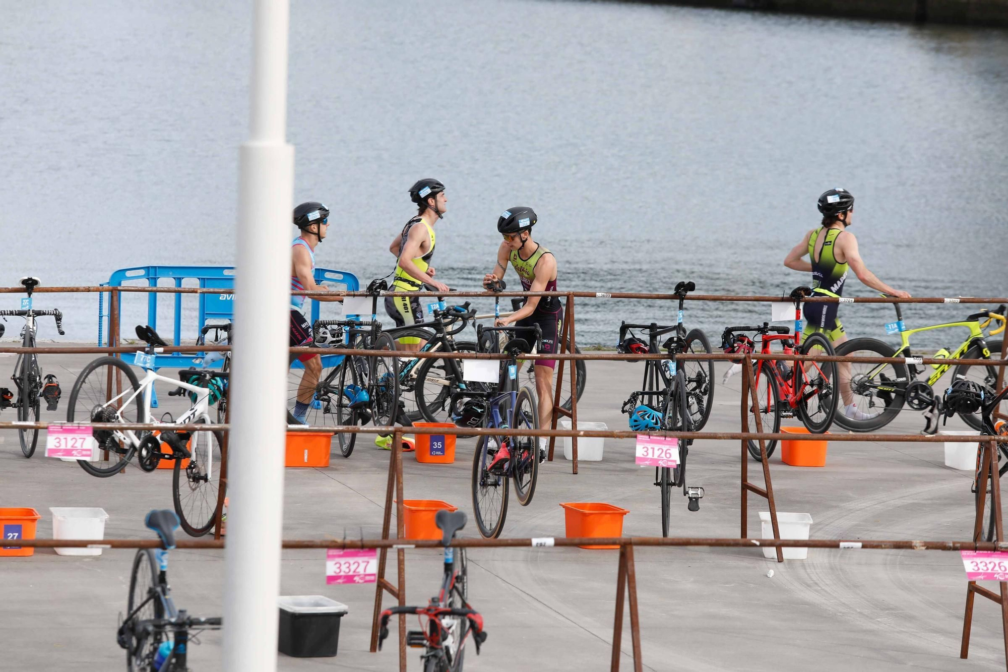 El duatlón de Avilés, en imágenes