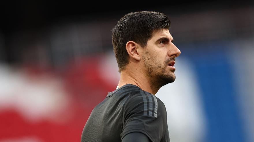 Ancelotti: "Courtois va a jugar ante el Cádiz"