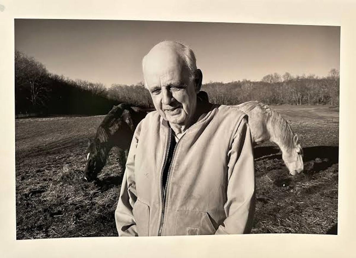El escritor Wendell Berry, en su granja de Kentucky.