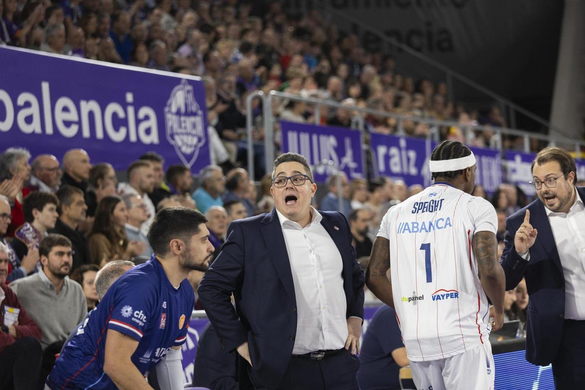 Diego Epifanio, durante el duelo frente al Palencia.