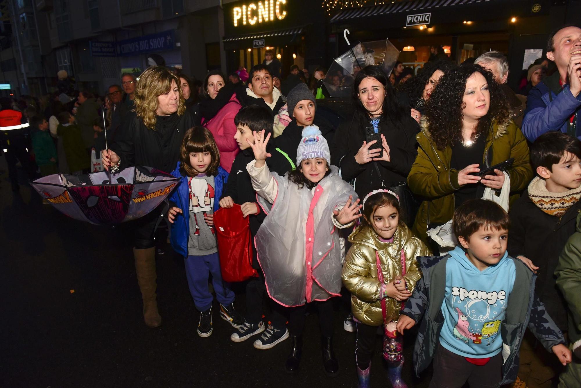 La llegada de los Reyes Magos a María Pita
