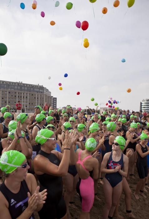 Trialtlón de la mujer en Gijón