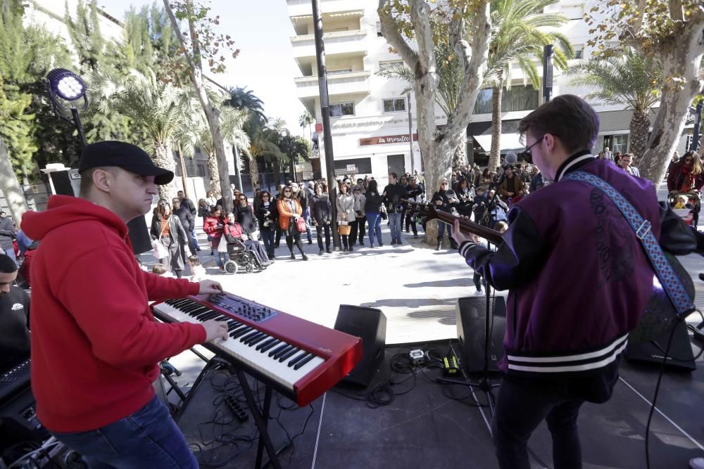 Alfonso X celebra que ya es peatonal