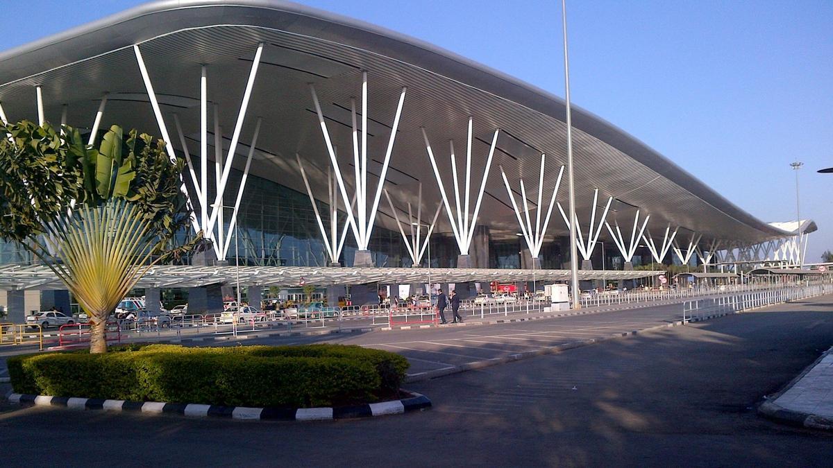 Terminal del aeropuerto de Bangalore