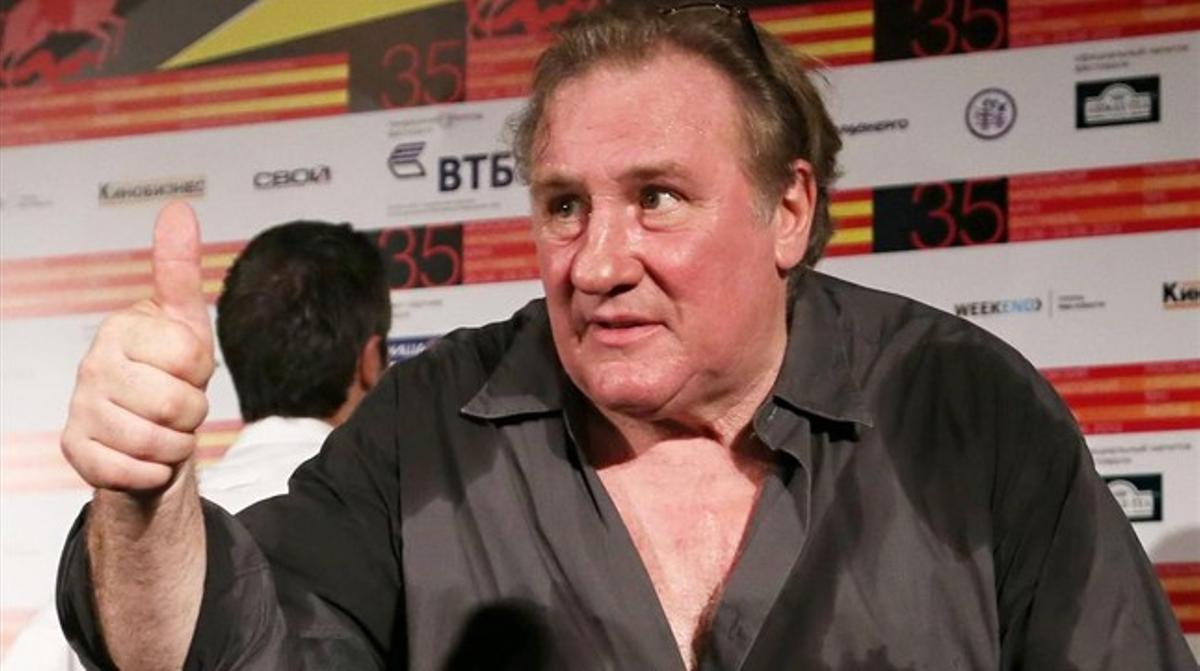 Gerard Depardieu, en una imatge del gener de l’any passat.