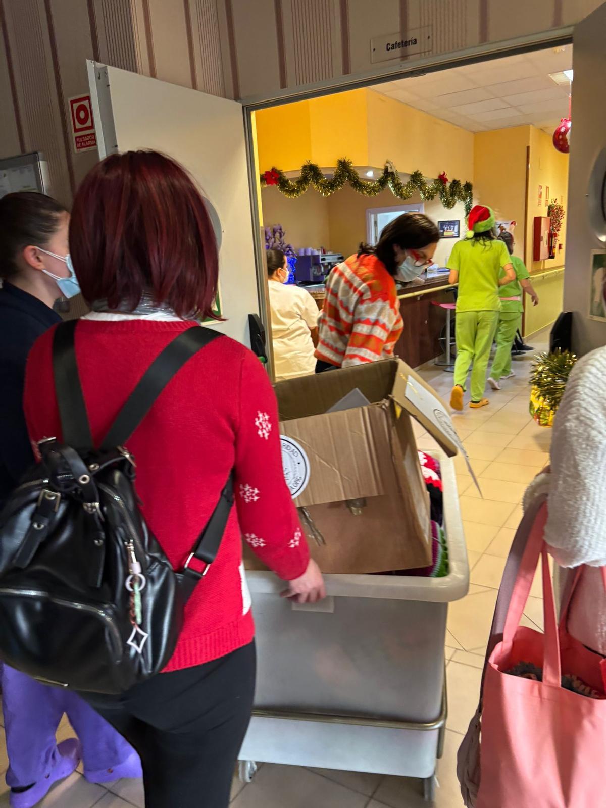 GALERÍA | Mantas solidarias en Sanabria