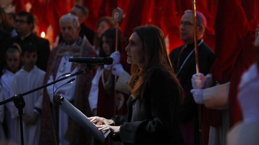 Ofrenda del Silencio de Zamora, por Eva Crespo: &quot;Nos arrodillamos este día, conscientes, ante las injusticias&quot;