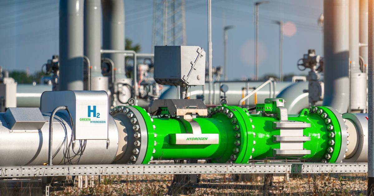Tubería de hidrogeno verde
