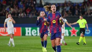 Alexia abrió la lata desde los once metros contra el Leuven