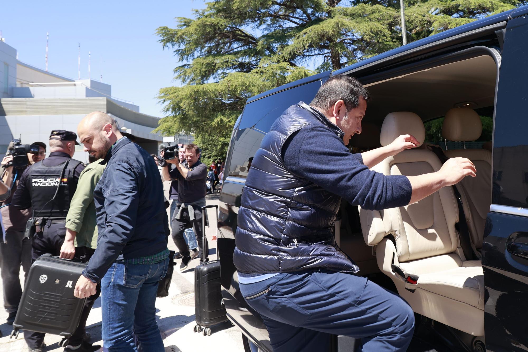 Así ha recibido la afición recibe al Valencia CF en Manises