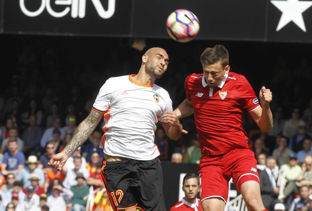 Valencia - Sevilla, en imágenes