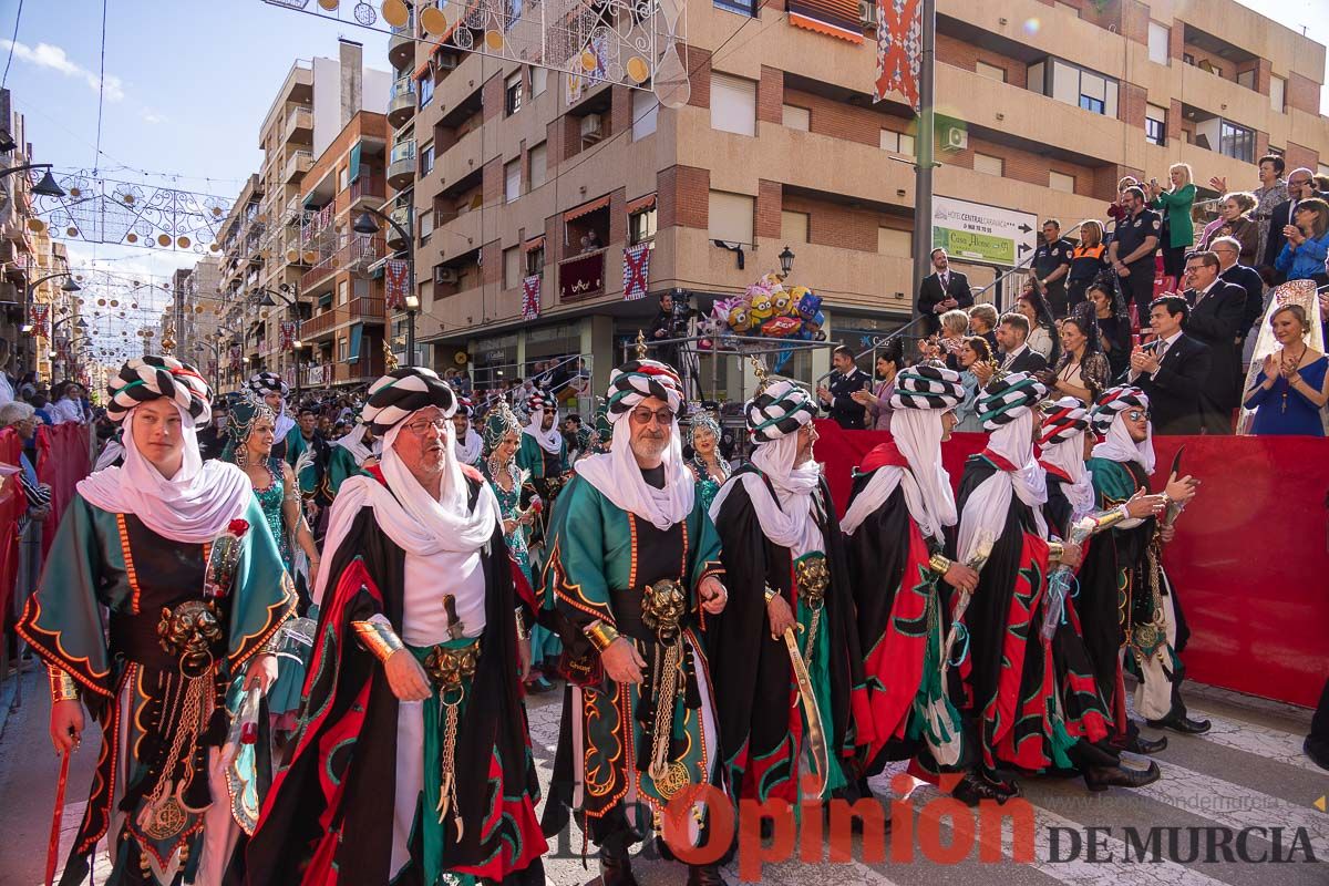 Procesión de subida a la Basílica en las Fiestas de Caravaca (Bando Moro)