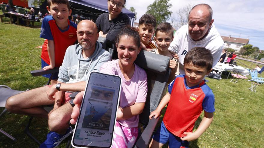 &quot;Nos pone en el mapa&quot;, celebran los corveranos sobre la nueva edición digital de LA NUEVA ESPAÑA