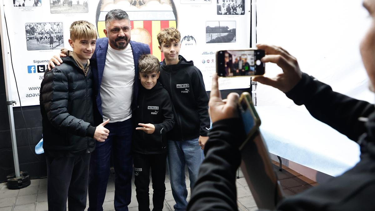 Gattuso en la APAVCF