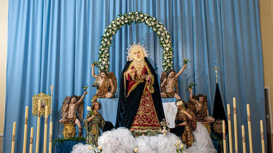 Así es el altar asuncionista de Mediadora por el 75 aniversario del dogma