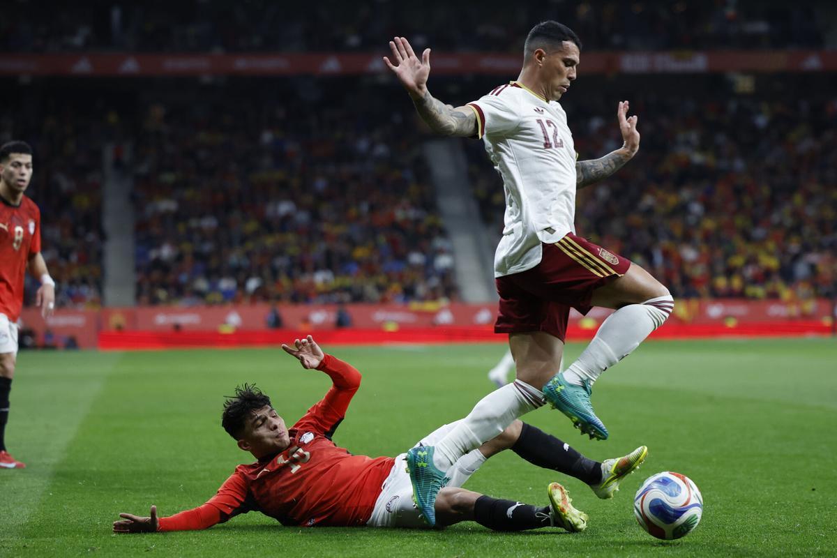 Amistoso internacional: España - Egipto, en imágenes