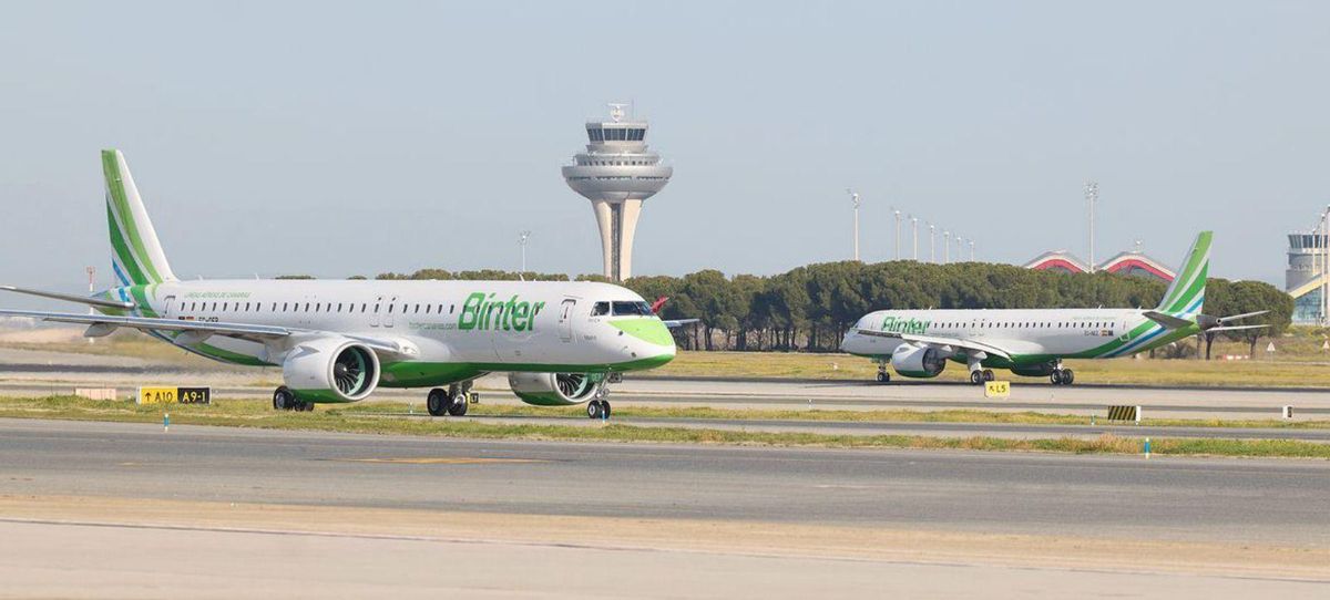 Hace un año, Binter aterrizó en Madrid