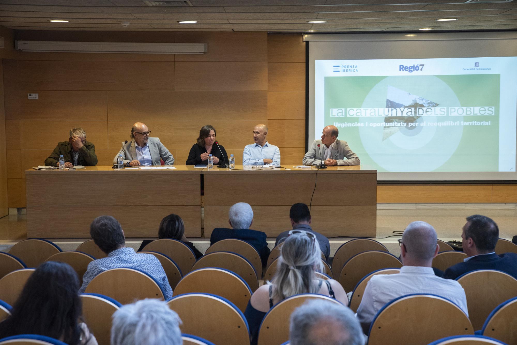 Regió7 debat a Berga sobre la Catalunya que es despobla