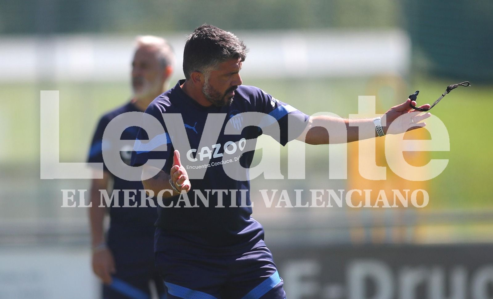 Entrenamiento del Valencia CF en Suiza