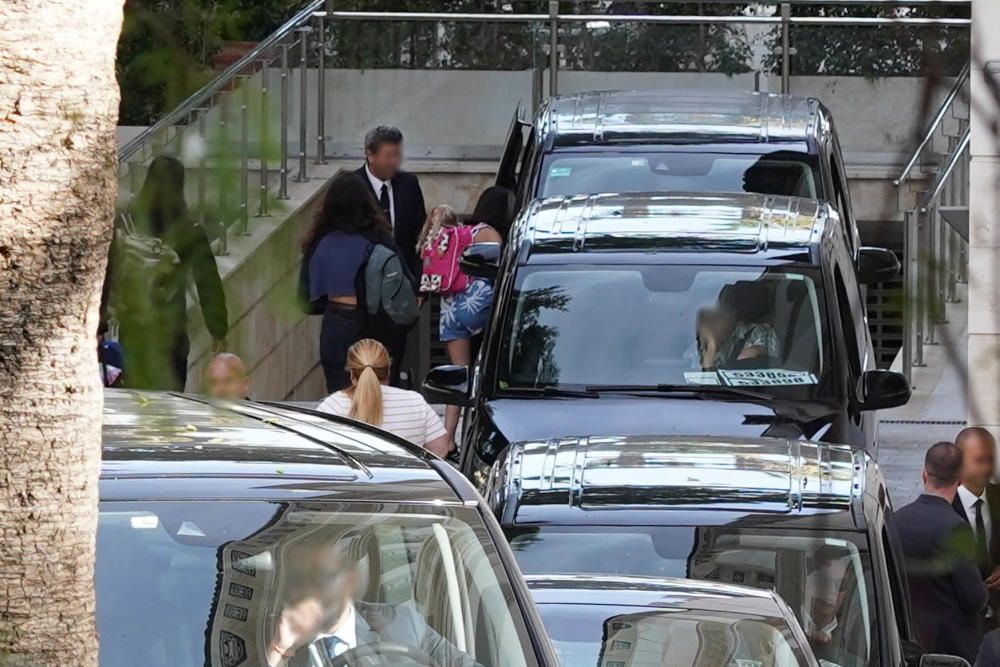 Michelle Obama y sus hijas se han alojado en el Hotel Miramar de Málaga capital.
