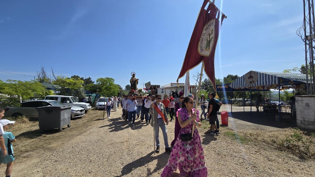 Pedro Abad vive su gran día de romería en honor a Santiago el Menor