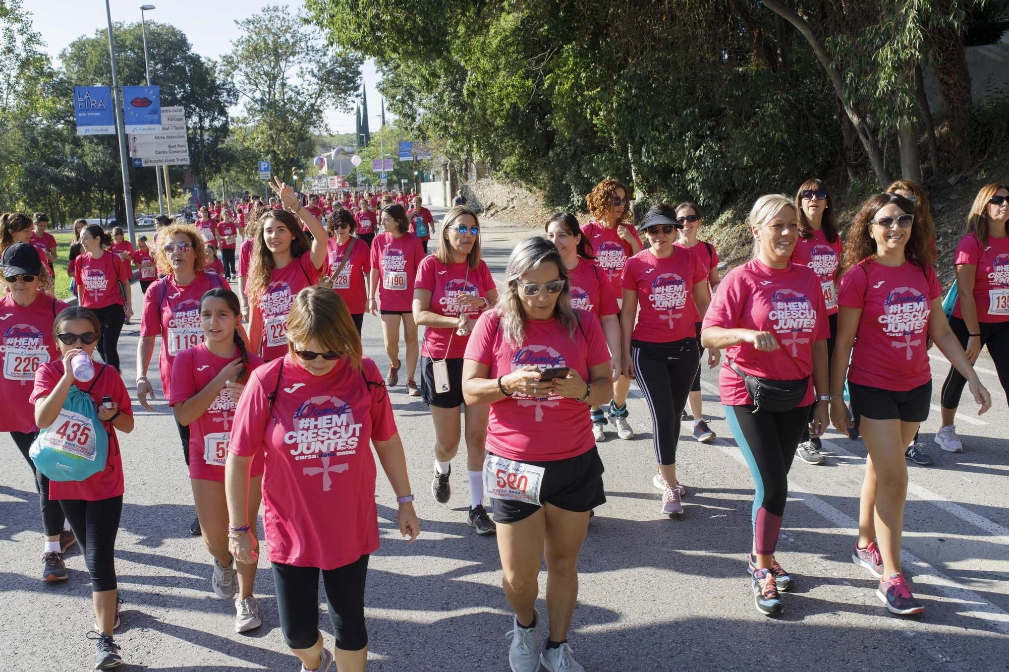 Les millors imatges de la 10a edició de la Cursa de la Dona