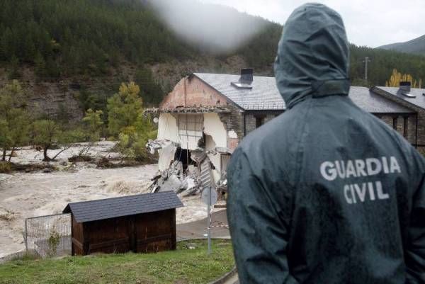 Fotogalería: Lluvias torrenciales en Aragón