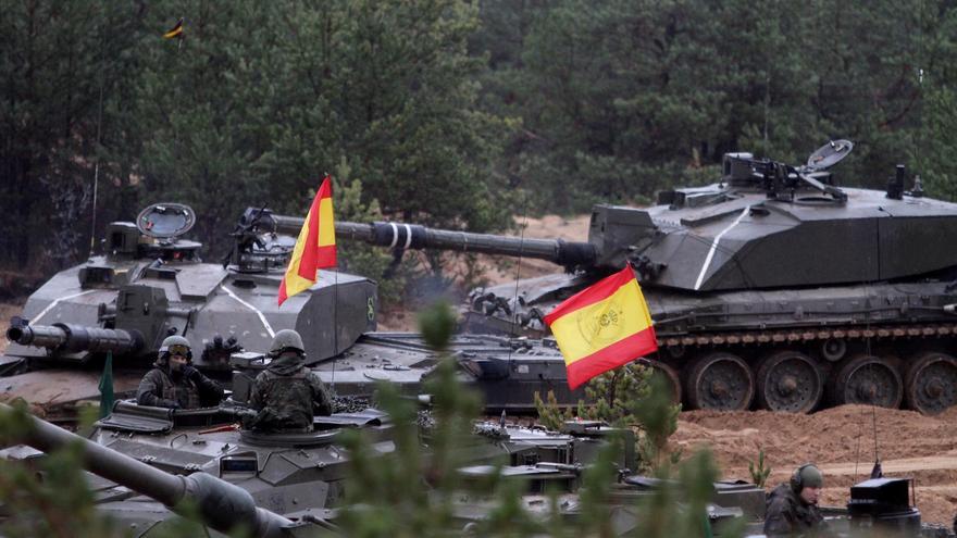 Defensa traslada cinco Leopard de Zaragoza a Sevilla para rehabilitarlos antes de mandarlos a Ucrania