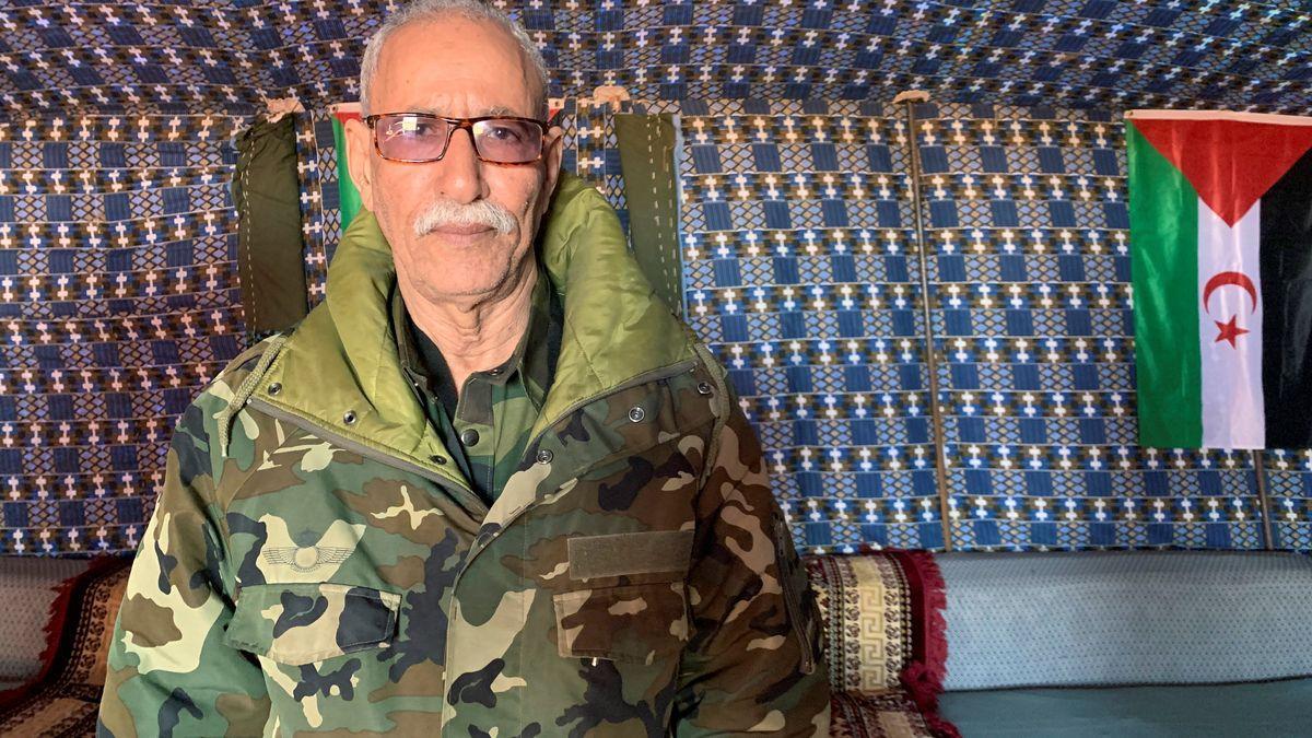 El líder del Frente Polisario, Brahim Gali, en una imagen de archivo