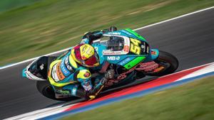 El piloto español de Moto2 Fermín Aldeguer.