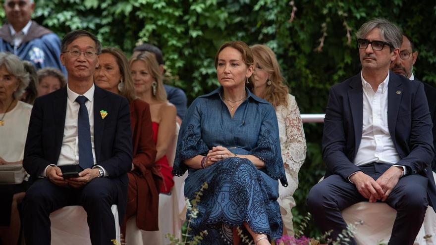 La presidenta del Celta, Marián Mouriño, nombrada Dona do Albariño en la LXXIV edición de la Festa do Albariño en Cambados