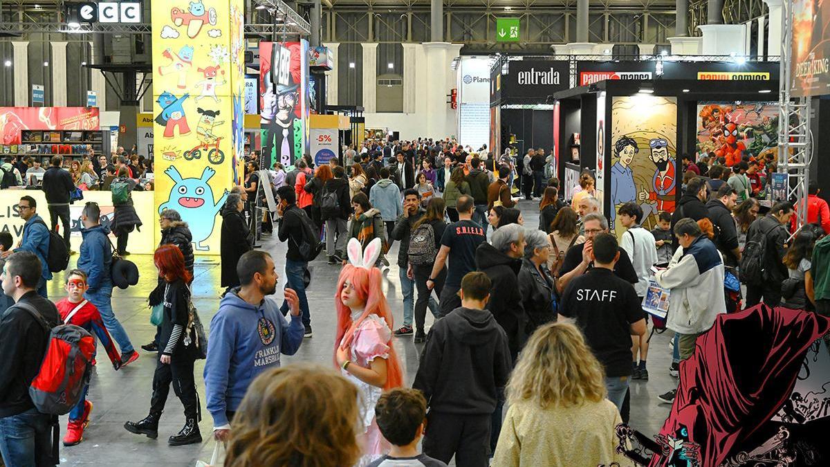Imagen de una de las últimas ediciones de Comic Barcelona