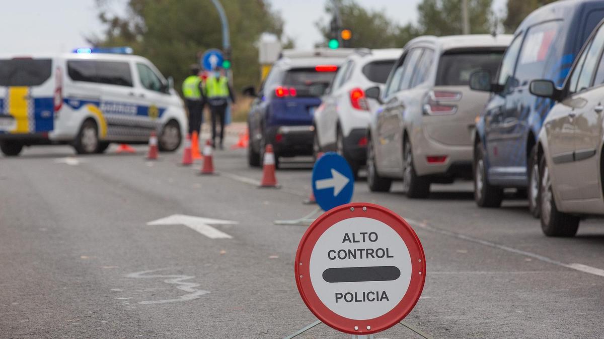 Cierre perimetral de grandes ciudades de la Comunidad Valenciana.