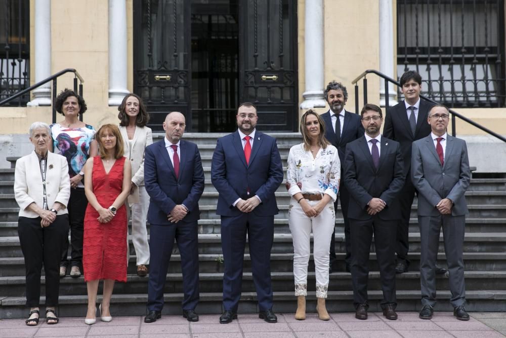 El nuevo equipo de gobierno del Principado