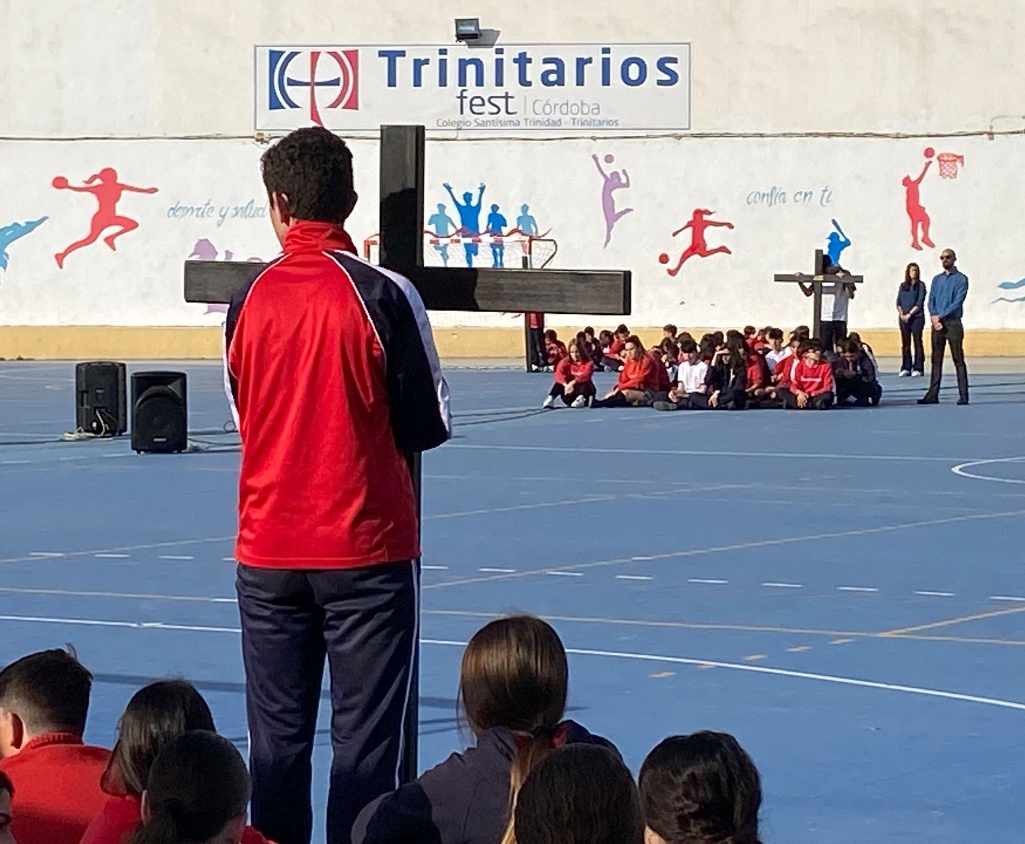 Alumnos del colegio Trinitarios