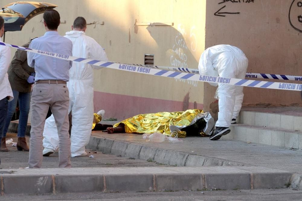 Dos muertos en un tiroteo en Las Seiscientas de Cartagena