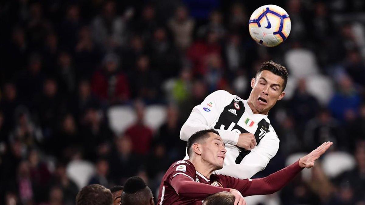 Cristiano Ronaldo anotó el gol del empate final en el 'Derby della Mole'