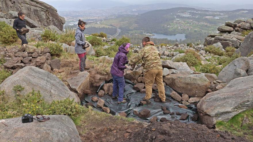 El castillo de O Galiñeiro fue base militar en la Edad Media