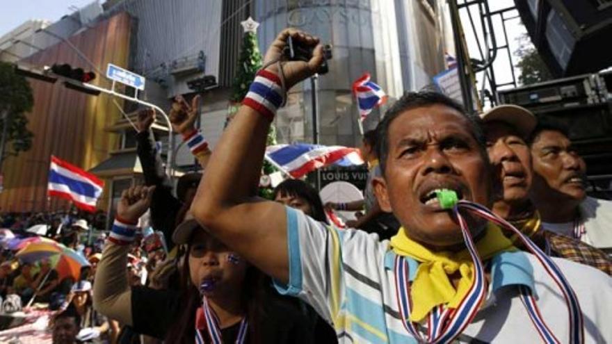 La oposición tailandesa vuelve a la calle